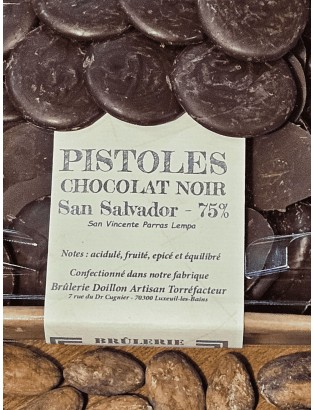 Pistoles San Salvador Chocolat Noir 75%...